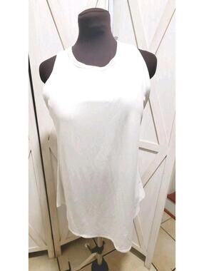 Shebird Freedom Racerback White Bra Tank Womens 6